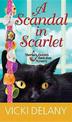 A Scandal in Scarlet (Large Print)