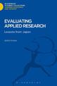 Evaluating Applied Research: Lessons from Japan