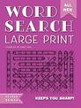 Word Search Large Print (Purple): Word Play Twists and Challenges