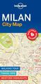 Lonely Planet Milan City Map