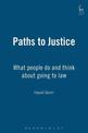 Paths to Justice: What people do and think about going to law