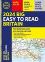 2024 Philip's Big Easy to Read Britain Road Atlas: (Spiral A3)