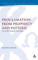 Proclamation from Prophecy and Pattern: Lucan Old Testament Christology