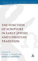 The Function of Scripture in Early Jewish and Christian Tradition