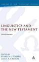 Linguistics and the New Testament: Critical Junctures