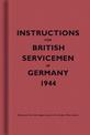 Instructions for British Servicemen in Germany, 1944