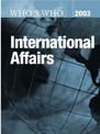 Who's Who in International Affairs: 2003