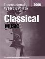 International Who's Who in Classical Music