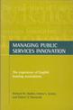 Managing public services innovation: The experience of English housing associations