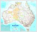 Australia Large Wall Map