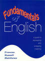 Fundamentals of English