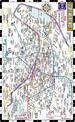 Streetwise Paris Metro Map - Laminated Metro Map of Paris, France: City Plans