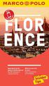 Florence Marco Polo Pocket Travel Guide - with pull out map